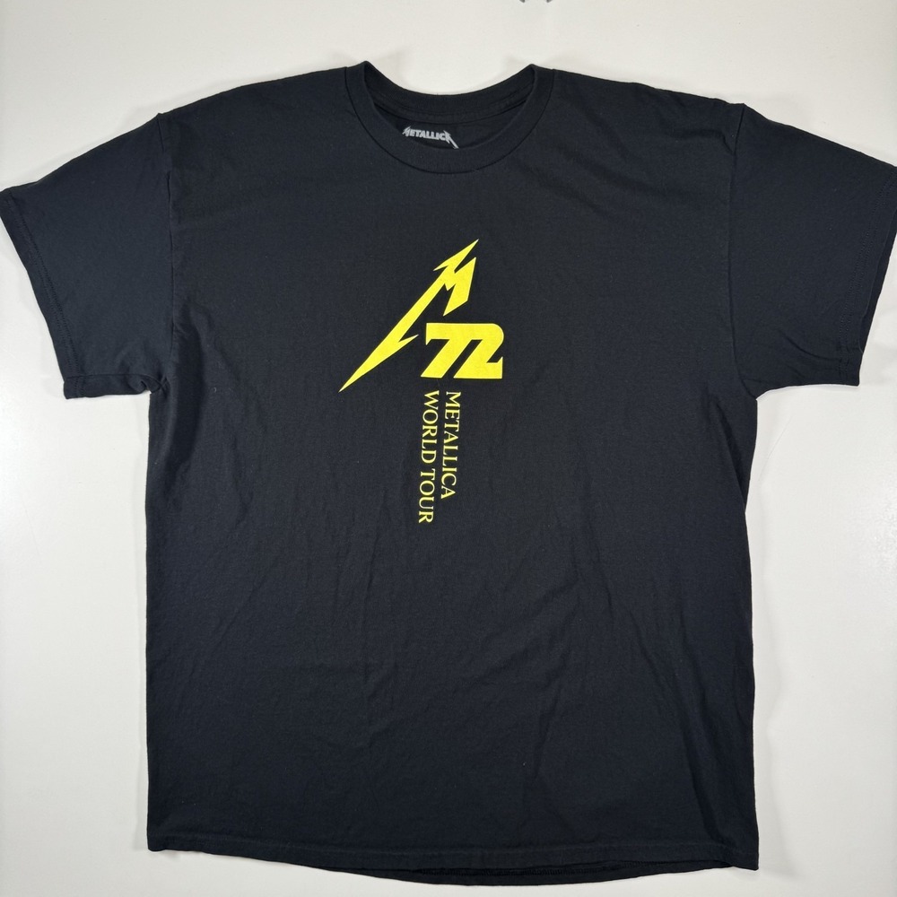 METALLICA M72 Wear-Ever I May Roam T-Shirt XL Black World Tour 2023-2024 Concert